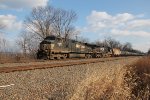 NS 9688 with train 67R at milepost 116